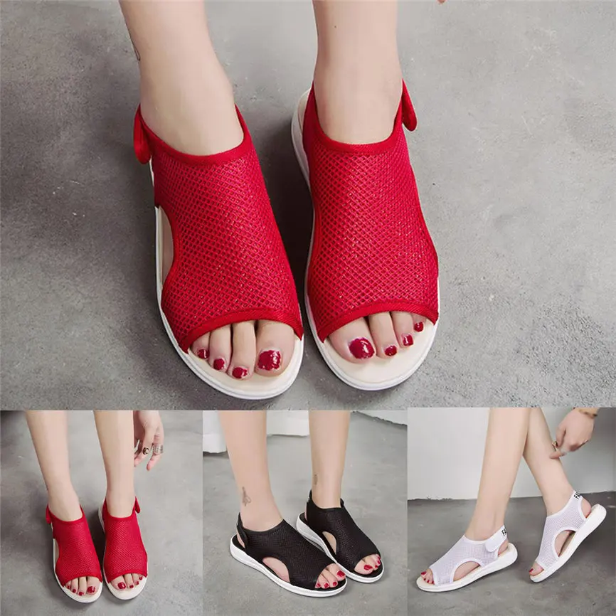 SAGACE/женские сандалии летняя модная женская уличная обувь с открытым носком на