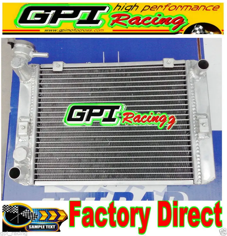 GPI полностью алюминиевый радиатор для Honda Magna VF1100C V65 VF 100C VF100C 1100C|radiator for honda|honda