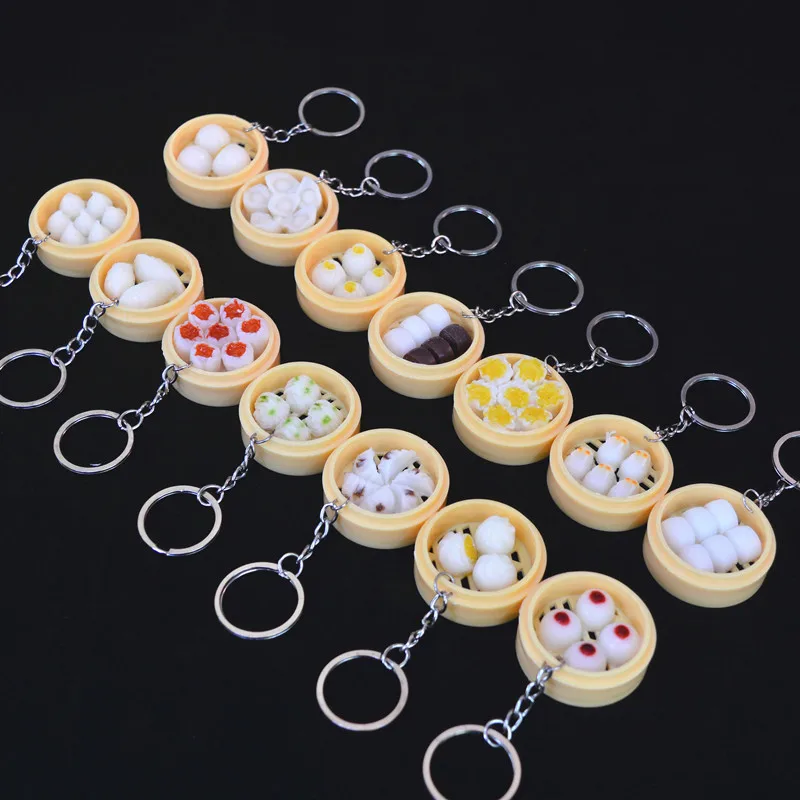 (30 шт.) kawaii милый 4 см ПВХ Китайская Модель продуктов питания ремни для сотового