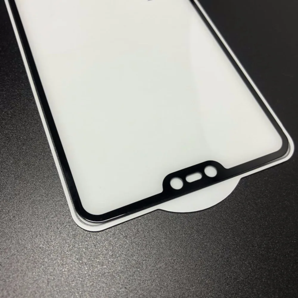Oneplus 6 glass screen protector mofi for one plus tempered full cover 9H 2.5D white black film front guard 6.28&quot | Мобильные