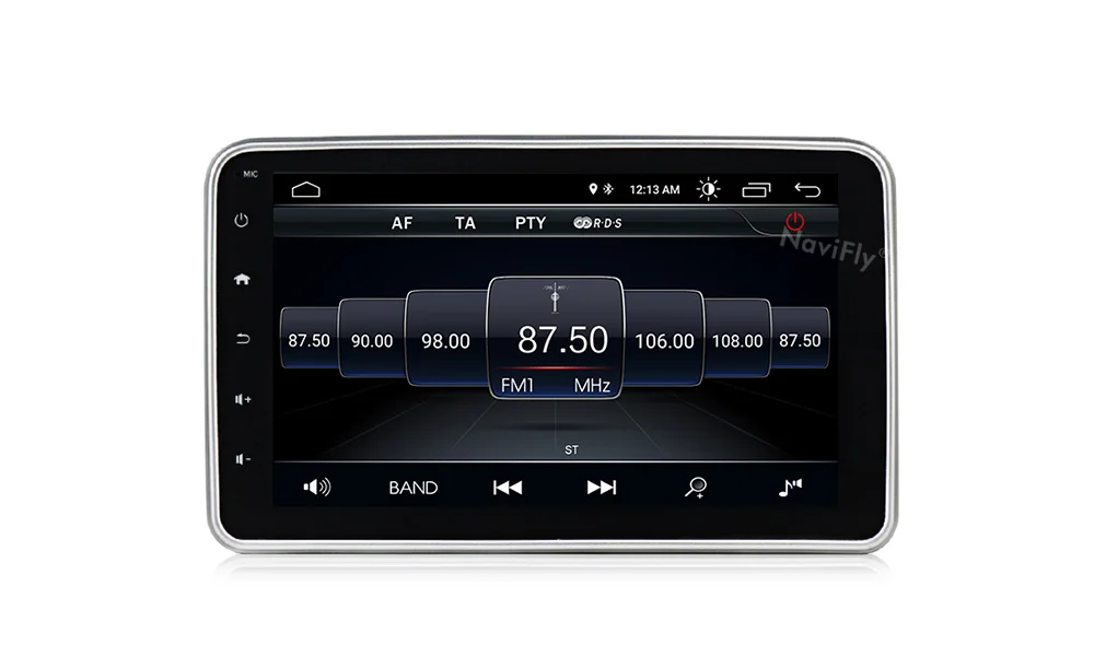 Новое поступление! Navifly android 8,1 Универсальное автомобильное радио gps dvd с поворотной на 360 градусов лицевой панелью автомобиля стерео gps навигация бесплатно