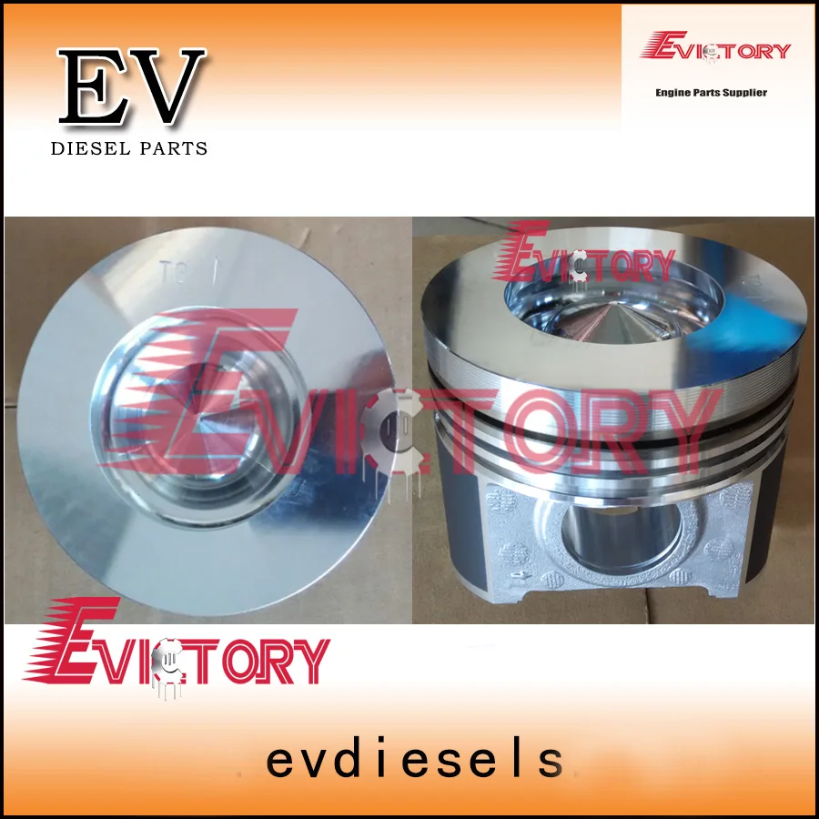 Kubota V3800 V3800T V3800-DI-T Piston 1J550-21112 + поршневое кольцо Fort bobcat T770 A770 S770 погрузчик с бортовым