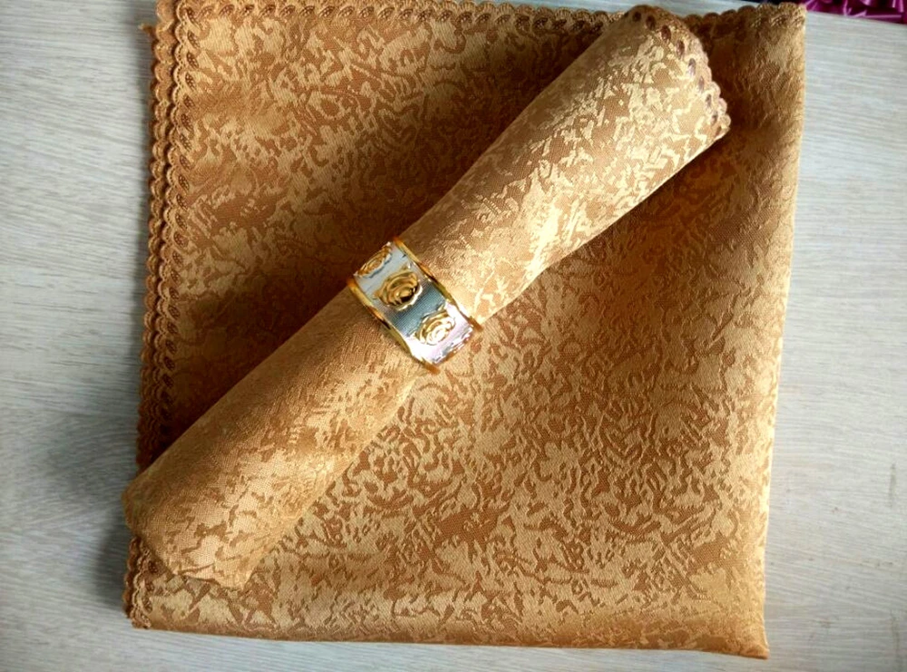 5 шт./лот высококачественные свадебные тканевые салфетки для прожарки западной