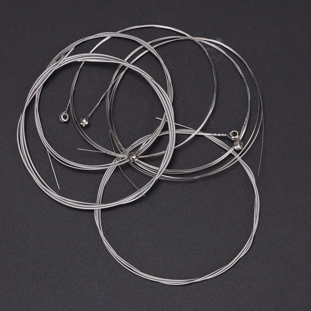 New Acoustic Electric Guitar Strings Perfect For Learners 6 Pcs Guitarra Bass Parts &amp Accessories | Спорт и развлечения