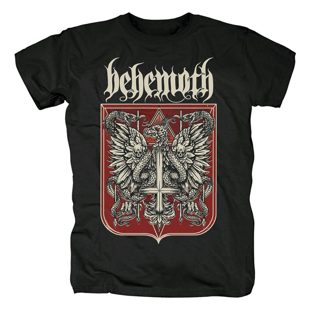 Кровоhoof behemoth группа Death Metal прогрессивная металлическая футболка рок н