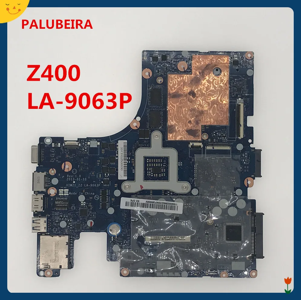 PALUBEIRA Z400 материнская плата VIWZ1-Z2 LA-9063P HM77 DDR3 для LENOVO Материнская ноутбука 100%