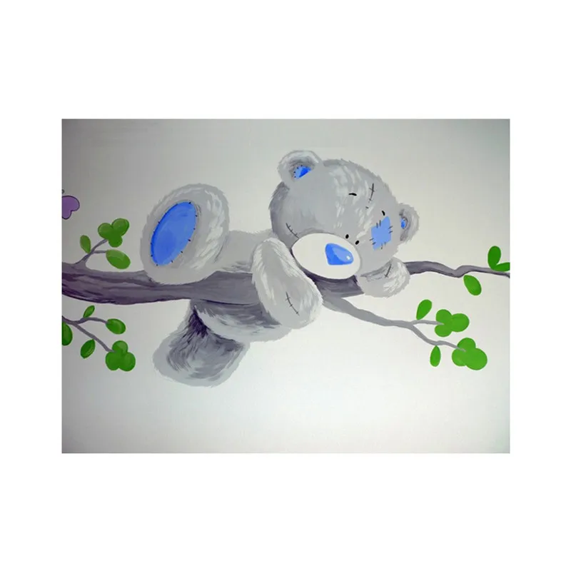 Алмазная живопись сделай сам с мультяшными животными вышивка крестиком