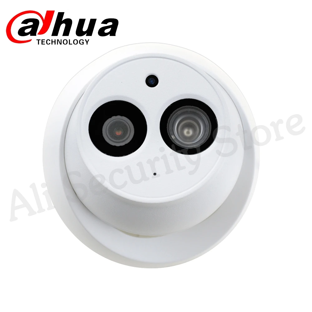 Dahua IPC-HDW4631C-A 6MP HD POE сетевая Мини купольная IP камера металлический Чехол встроенный микрофон CCTV 30 м Onvif ИК Обновление от IPC-HDW4433C-A