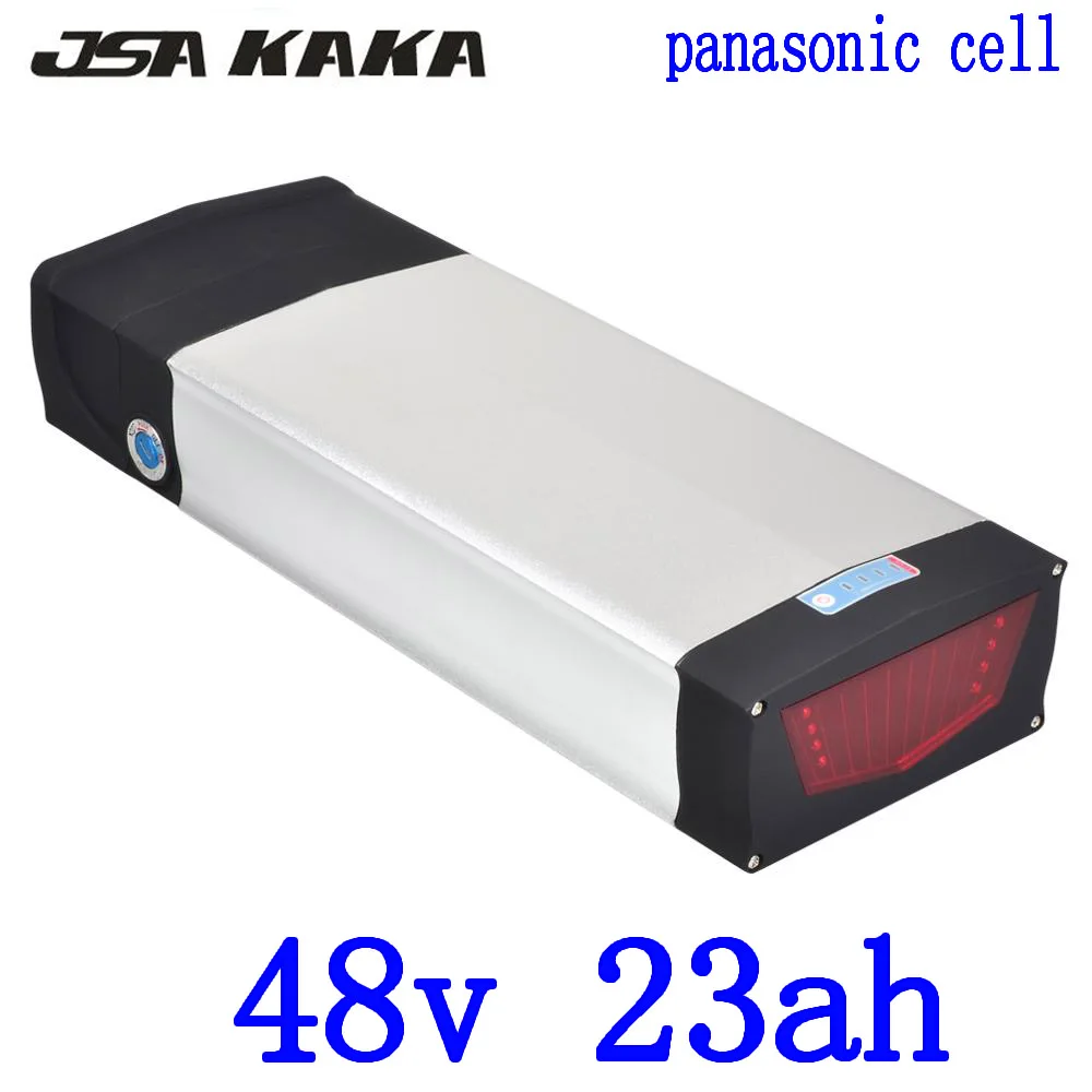 

48V 1000W 1500W 2000W Ebike battery 48V Lithium Battery 48V 20AH 23AH 26AH Electric Bike Battery use panasonic cell +2A charger