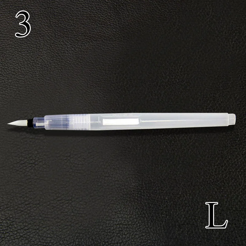L 1 шт. Портативный Краски щетка кисточек для рисования количество ручка мягкая акварель кисти ручка для начинающих Краски ing рисунок емкостью для товары для рукоделия - Цвет: L
