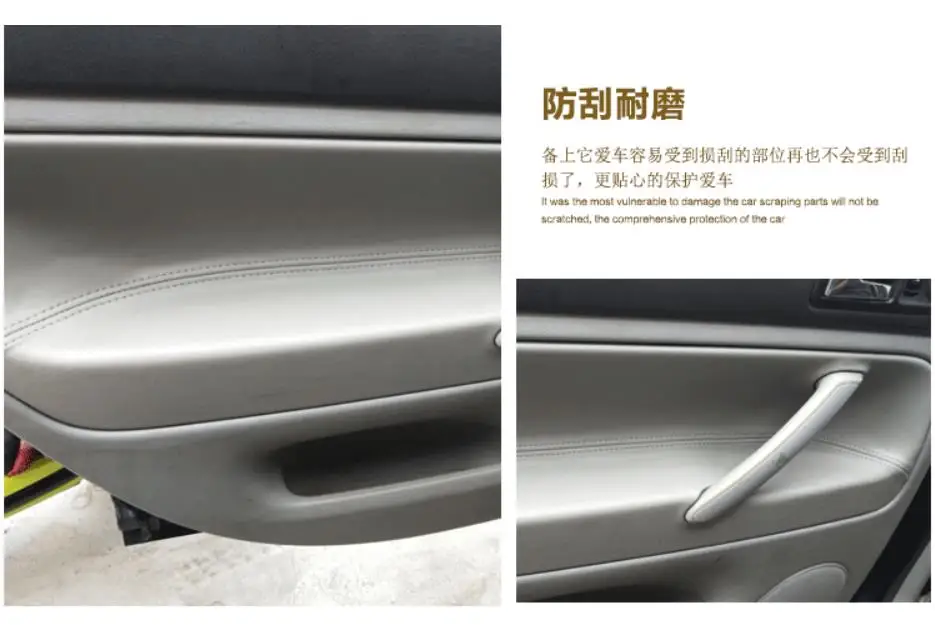 Для Volkswagen Passat B5 1998-2006 микрофибра кожа двери автомобиля подлокотник панель Защитная крышка с креплением фитинги