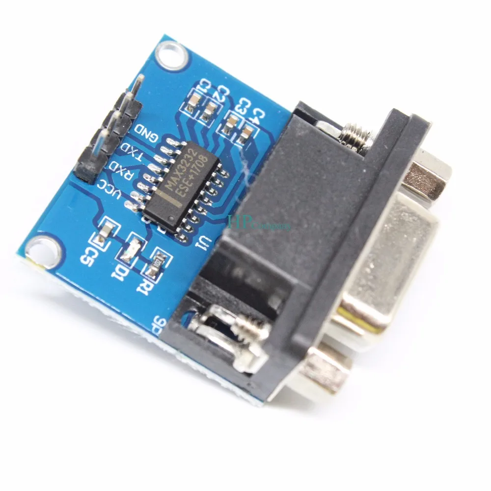 30 шт. MAX3232 RS232 в TTL Серийный порт конвертер Модуль DB9 разъем MAX232|connector db9|rs232 ttlconnector