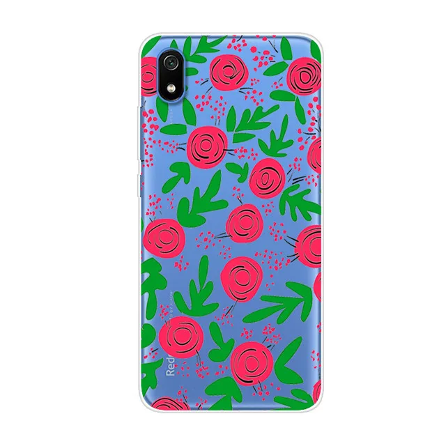 22 Чехол для Xiaomi Redmi 7A, мультяшный Мягкий силиконовый чехол для телефона, чехол для Xiaomi Redmi 7A Redmi7A, чехол 7 A, TPU, 5,45 дюймов - Цвет: 22