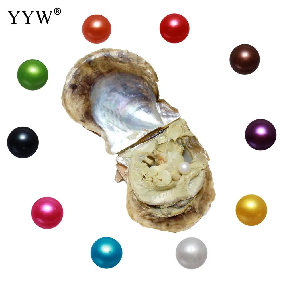 10 шт./лот Akoya жемчуг устричные круглые жемчужины бусины культивированные морские