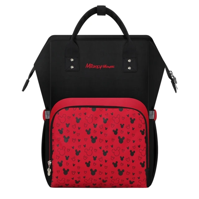 M9 42x26x21cm Дисней мультфильм Микки Маус Минни USB Подогрев водонепроницаемый подгузник сумка ребенок мумия рюкзак для мамы дорожная сумка большой емкости - Цвет: M9 42x26x21cm