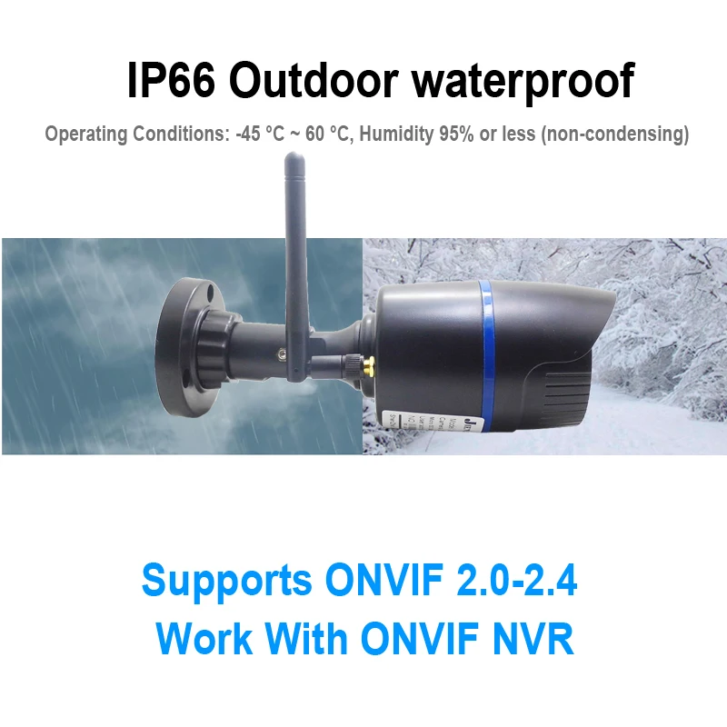Ip-камера Wifi 1080P 960P 720P HD наружное наблюдение Водонепроницаемая CCTV Безопасность