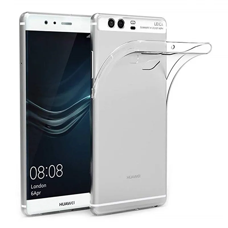 Мягкий прозрачный силиконовый чехол из ТПУ для Huawei Ascend P9 EVA-L09 EVA-L19 задняя крышка 5 2