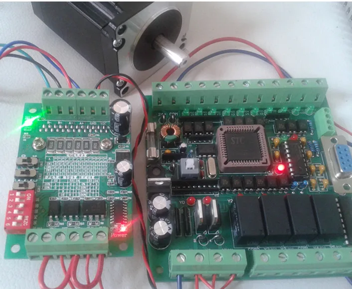 Быстрая бесплатная доставка ПЛК плата промышленная управления MCU транзистором