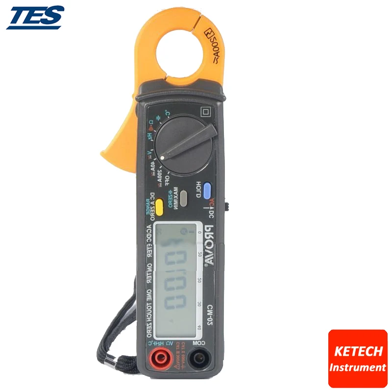 

DC/AC Digital Clamp Meter/Automotive Clamp Meter 0.01A Resolution CM02