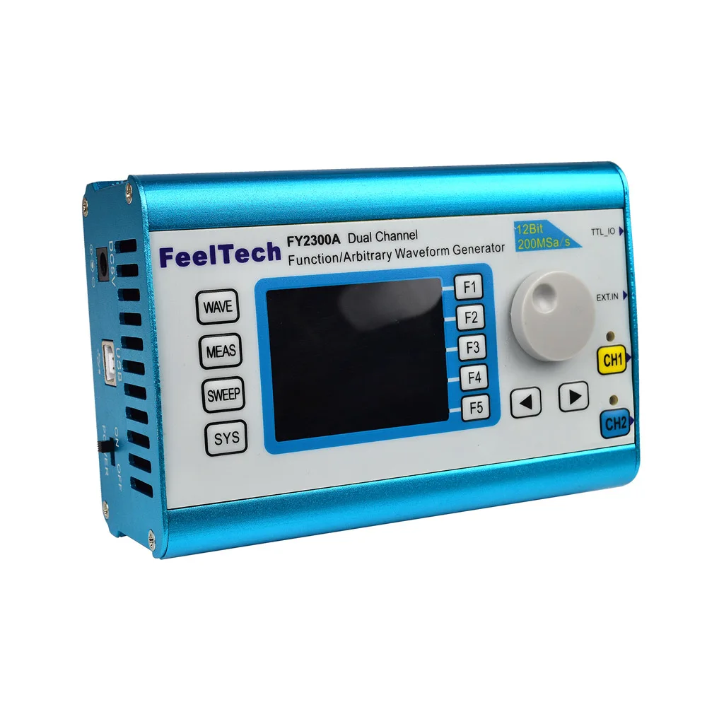 Двухканальный генератор цифровых сигналов DDS произвольных измеритель частоты 200