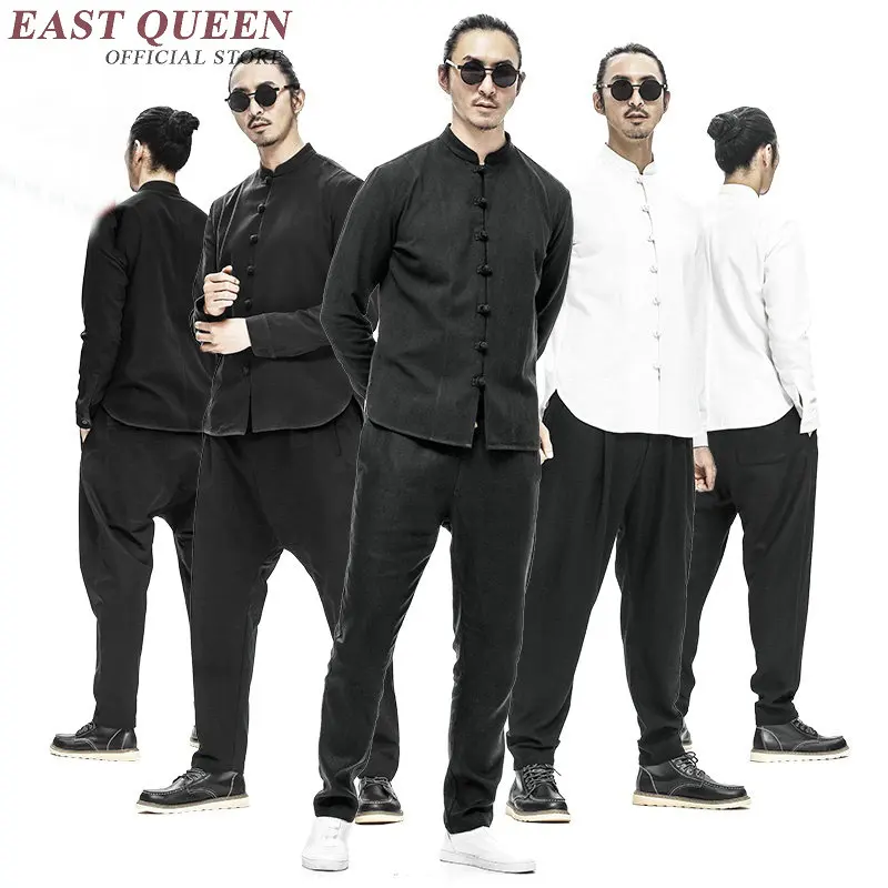 Традиционная китайская одежда традиционная для мужчин Шанхай Тан Китайская KK632