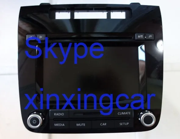 

Новинка 6 дисков CD changer Audio Media для VW RCD550 7P6035162B P6035195D VW Touareg 7P стерео радио с сенсорным экраном