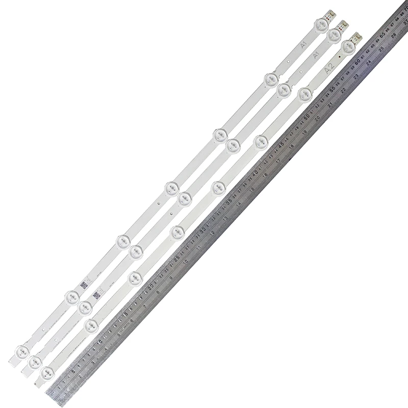 Оригинальные 3 шт. (2 * A1 7LED 1 A2 8LED) светодиодная подсветка для LG 32 &quot6916L 1204A 6916L 1205A 1105A