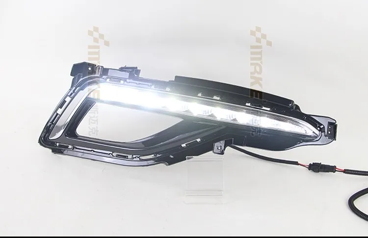 12 В 6000 К СИД DRL дневные Бег свет для Hyundai Sonata противотуманная фара рамка туман автомобиля укладки