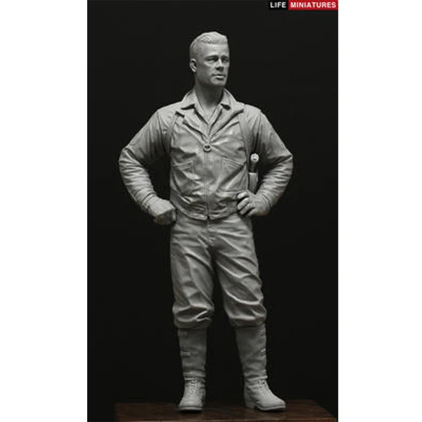 1:16 модельная фигурка из смолы фильм Fury Logan Lerman 120 мм военная тема модель R11|Игровые