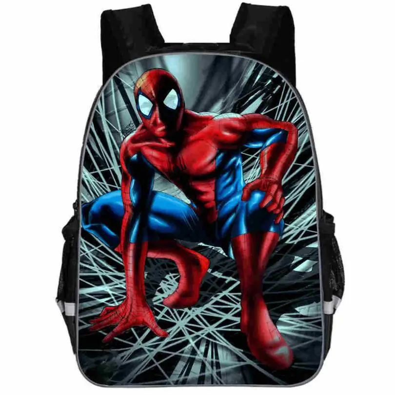 11 16 дюймов супергерой Человек паук детские рюкзаки школьные сумки первичный