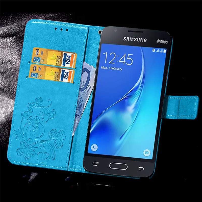 Роскошный чехол из искусственной кожи для samsung Galaxy J1 Mini J105 J105H 2016 SM Nxt Duos откидная