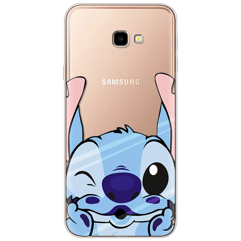 Чехол для samsung Galaxy J4 с мультяшным принтом для пары, защитный чехол для samsung Galaxy J4 Plus J415 SM-J415F J4Plus J 4, мягкий чехол