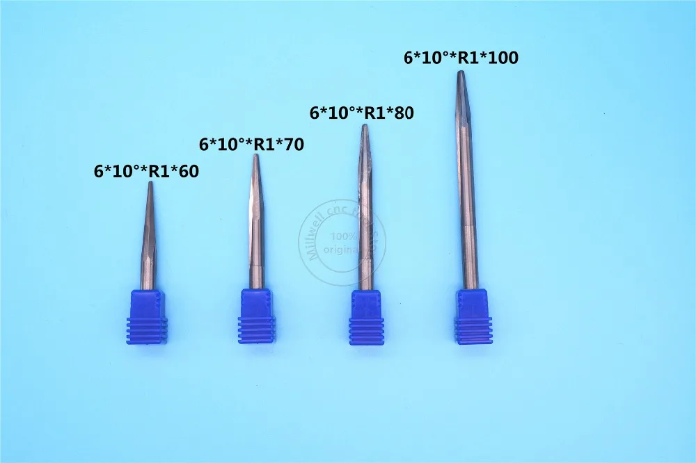 6 мм shank-1PCS, ЧПУ карбида вольфрама Концевая фреза, деревообрабатывающие вставки фрезы, конические сферические концевые фрезы, глубокий рельеф, pvcMDF