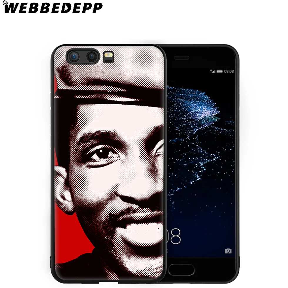 Мягкий чехол WEBBEDEPP Thomas Sankara Flag для Huawei P8 P9 P10 P20 P30 Lite Pro P Smart Z Plus 2019 Y6 Prime 2018 2017 Mini |