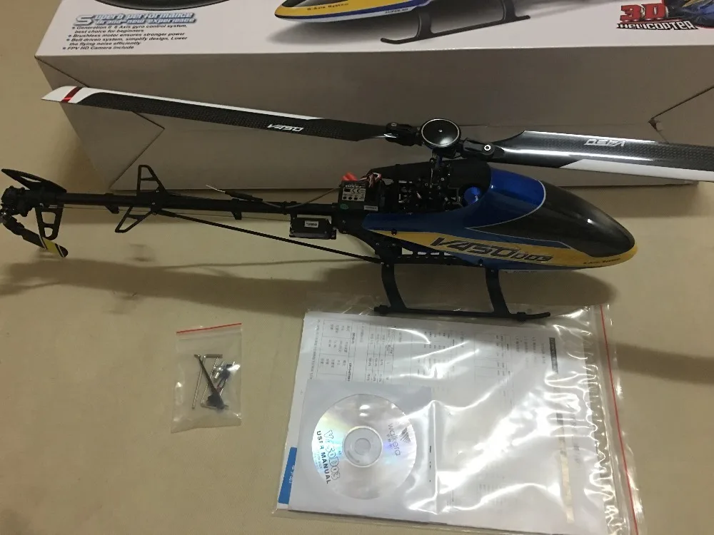 Walkera V450D03 6CH 3D 6-axis-гироскоп безостовый вертолет на дистанционном управленим комплект версия(без передатчика и Батарея& Зарядное устройство