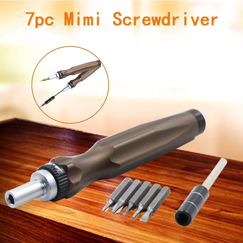 Высокое качество 7 шт внутренний шестиугольный метрический отвертка