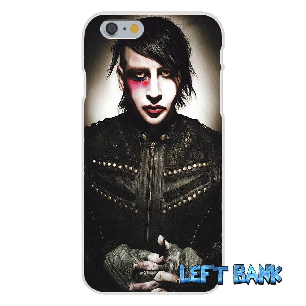 Мэрилин Мэнсон Мягкий Силиконовый ТПУ Прозрачный чехол для Samsung Galaxy A3 A5 A7 J1 J2 J3 J5 J7