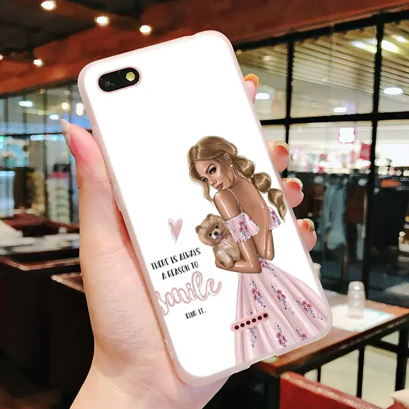 Силиконовый чехол для телефона для Xiaomi Redmi Примечание 8 7 6 5 4X4 K20 Pro 7A 6A 6 S2 5 5A плюс 4X Крышка для малыша и мамы; одежда модная Стиль - Цвет: Style 10