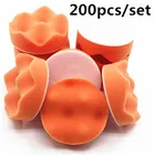 200 шт., 80 мм губка для полировки автомобиля