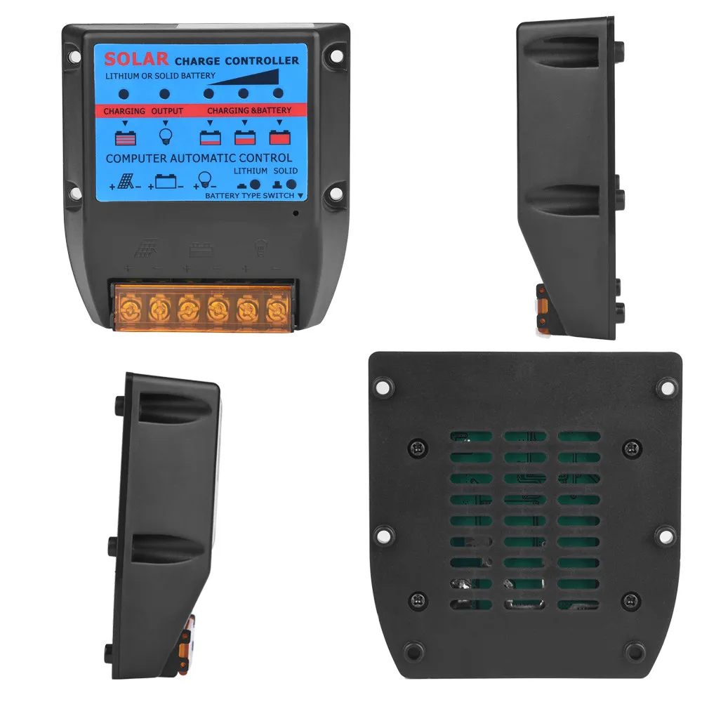 50A PWM Панели солнечные регулятор заряда аккумулятора 12 V/24 V Авто Wit отслеживания фокуса Новое поступление Мода