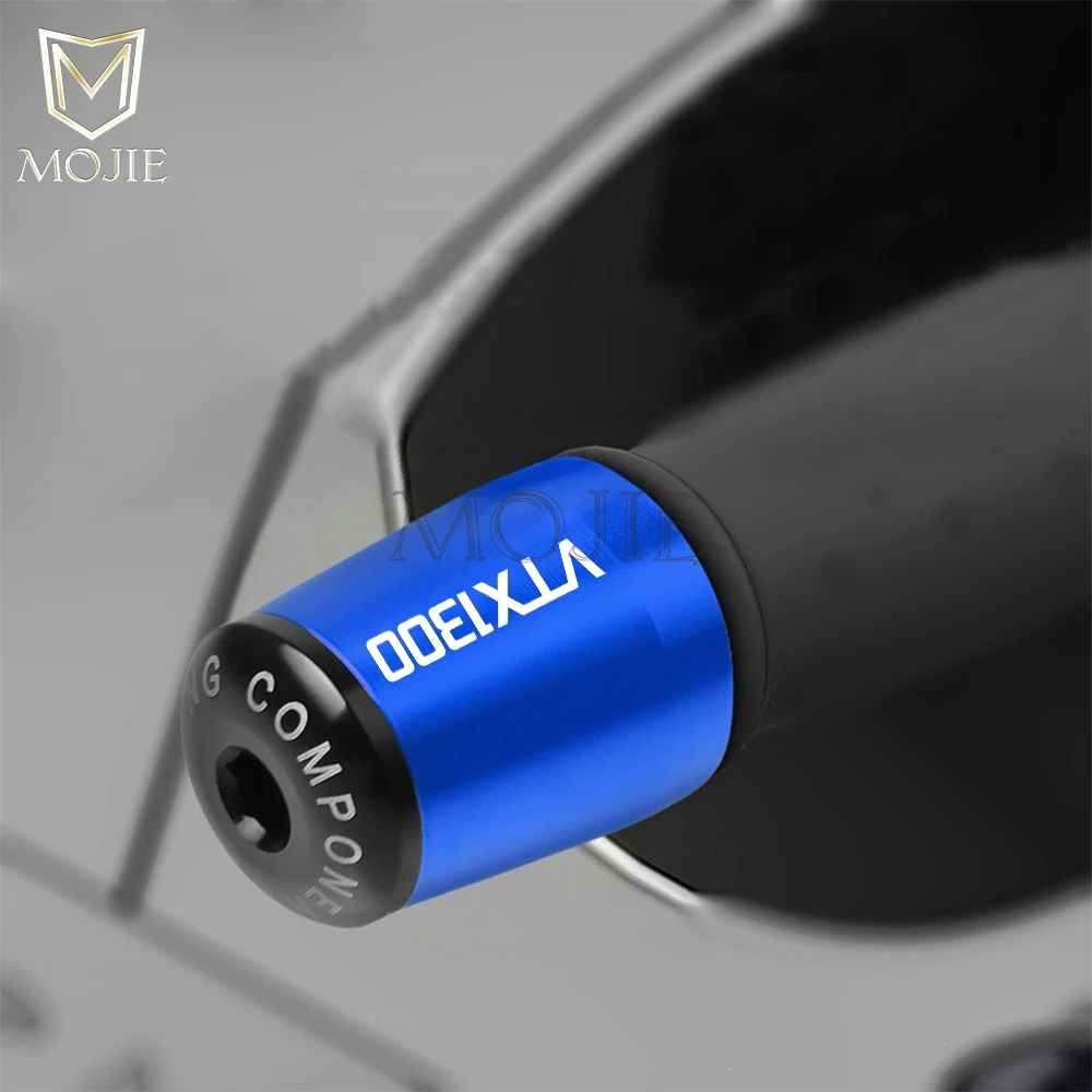 Аксессуары для мотоциклов 7/8 &quot22 мм рукоятка руля Торцевая Крышка Honda VTX1300 VTX 1300 C