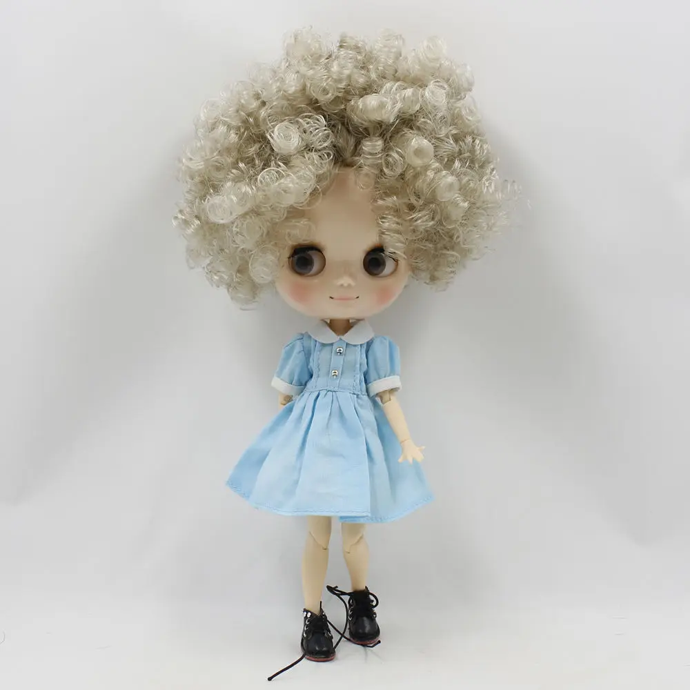 Кукла Middie blyth No. BL8800 Милая голова взрыва 20 см шарнир тела серый глаз кукла Middle blyth 1/8 игрушки BJD подарок для девочки
