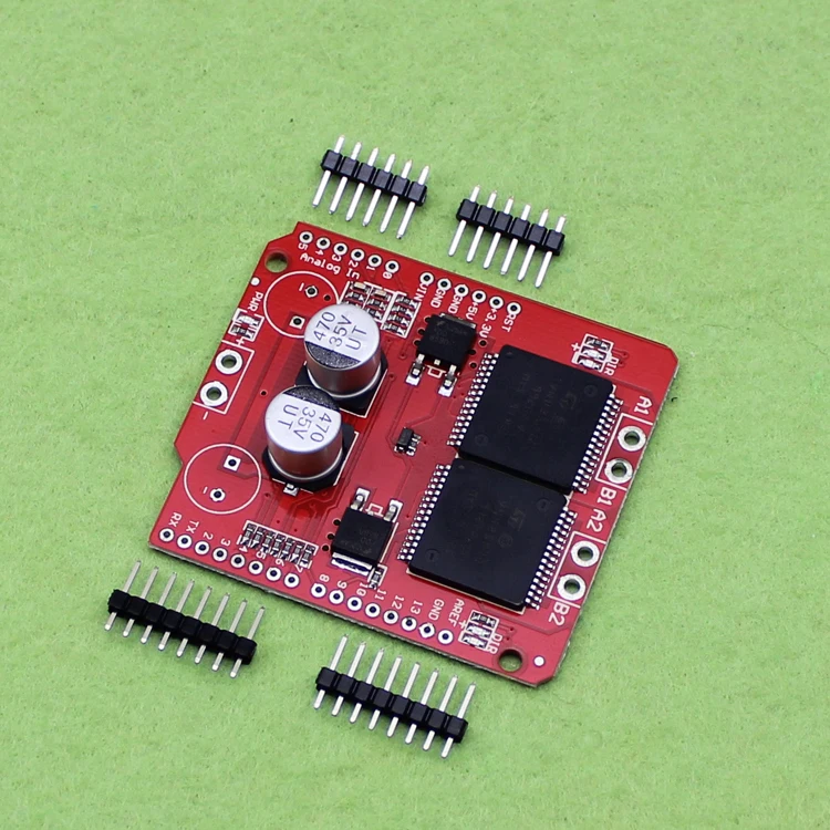 Модуль драйвера шагового двигателя монстра [LAN] Moto Shield VNH2SP30 большой ток 30 А (C2B5 -- 10