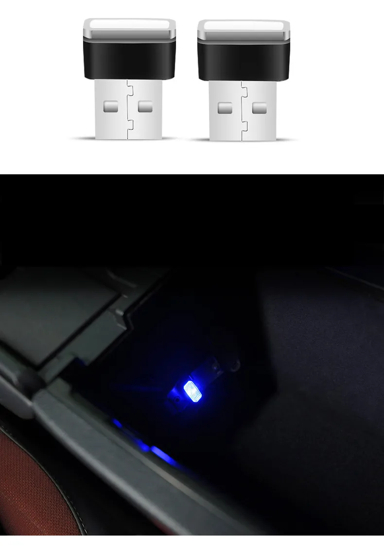 USB мини беспроводной автомобильный интерьерный светильник, декоративный мягкий светильник для Lexus NX серии NX300H NX200T