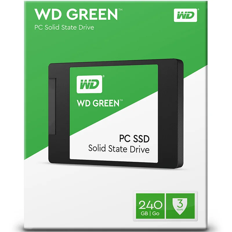 Внутренний жесткий диск Western Digital WD GREEN PC SSD 240 ГБ 2 5 дюйма SATA 3|Внутренние