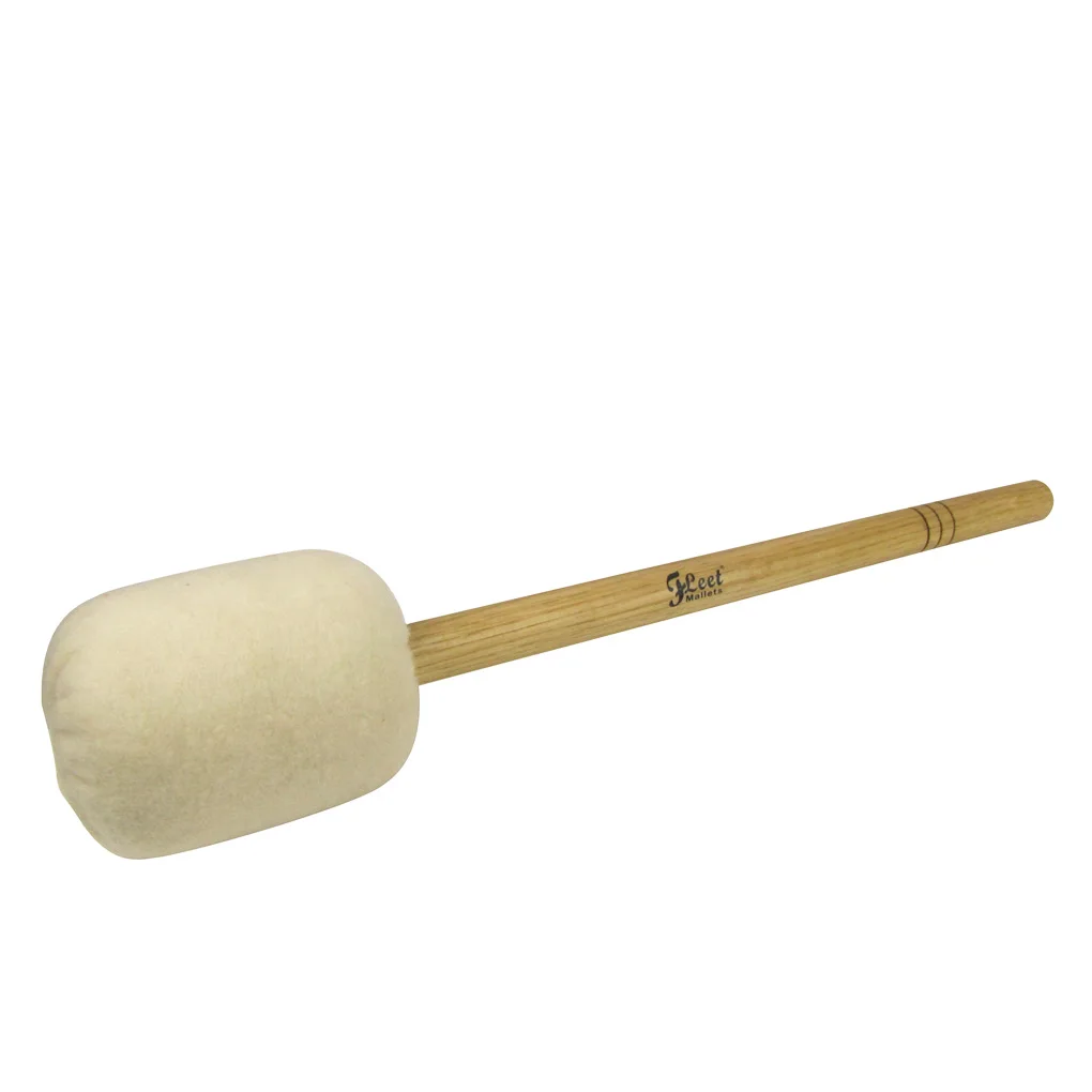Флит 1 шт. бас барабан молоток Precussion барабанная палка деревянный сердечник