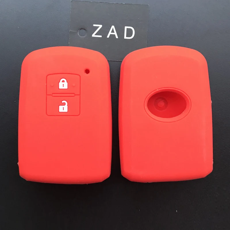 Силиконовый резиновый чехол для автомобильного ключа ZAD сумки Toyota Camry RAV4 Avalon auris 2