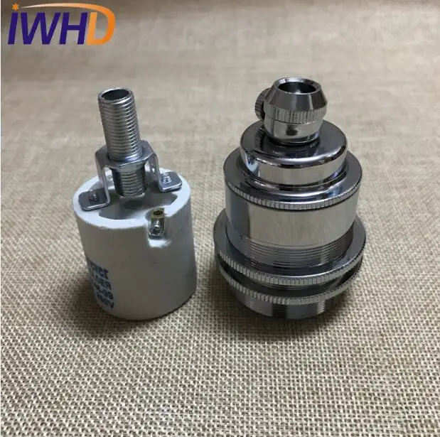 DIY ретро старинный держатель лампы E27 Цоколь Лофт промышленная подвеска патрон