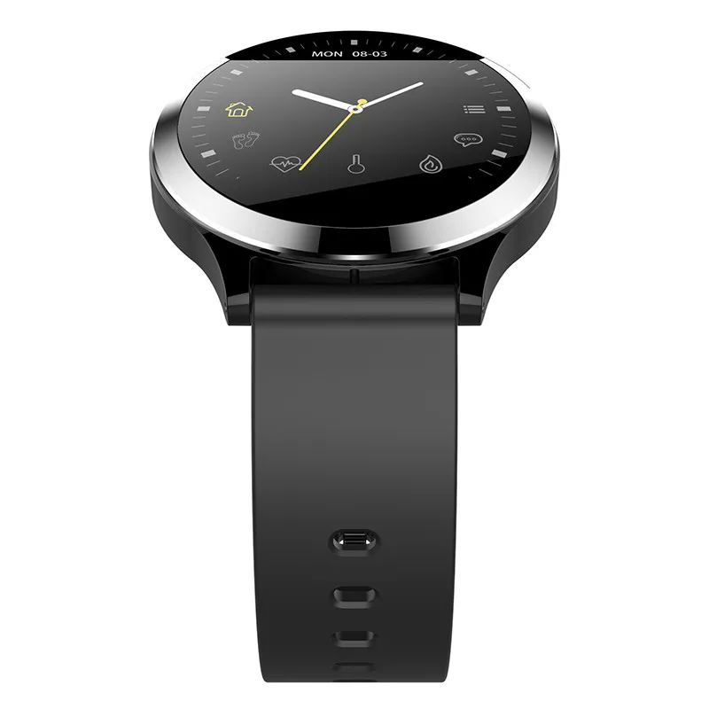 Interpad Android iOS смарт часы Поддержка ЭКГ PPG кровяное давление монитор сердечного ритма Smartwatch для huawei lenovo Xiaomi телефон