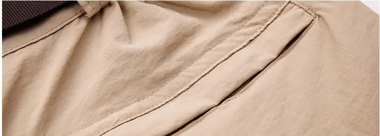 Быстросохнущие брюки-карго размера плюс 6XL 7XL, мужские летние отстегивающиеся дышащие брюки, мужская верхняя одежда, водонепроницаемые тактические мужские брюки s